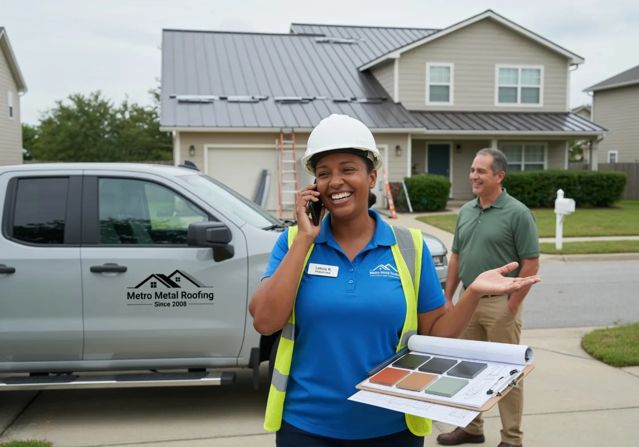 Storm Damage Metal Roof Repair in Glenwood, AR